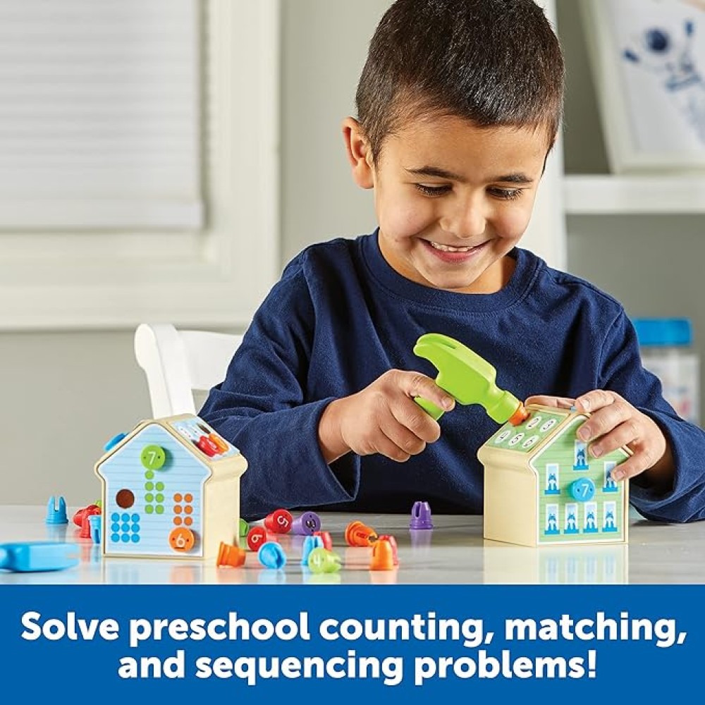 Number Nails Activity Set - Fun Preschool Maths Games for Kids