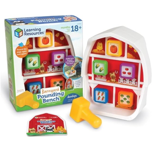 Barnyard Pounding Bench - Learning Resources