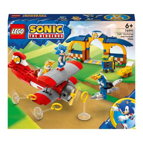 LEGO Sonic the Hedgehog Tails' Workshop and Tornado Plane76991