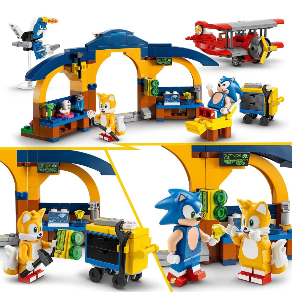 LEGO Sonic the Hedgehog Tails\' Workshop and Tornado Plane\r\n76991
