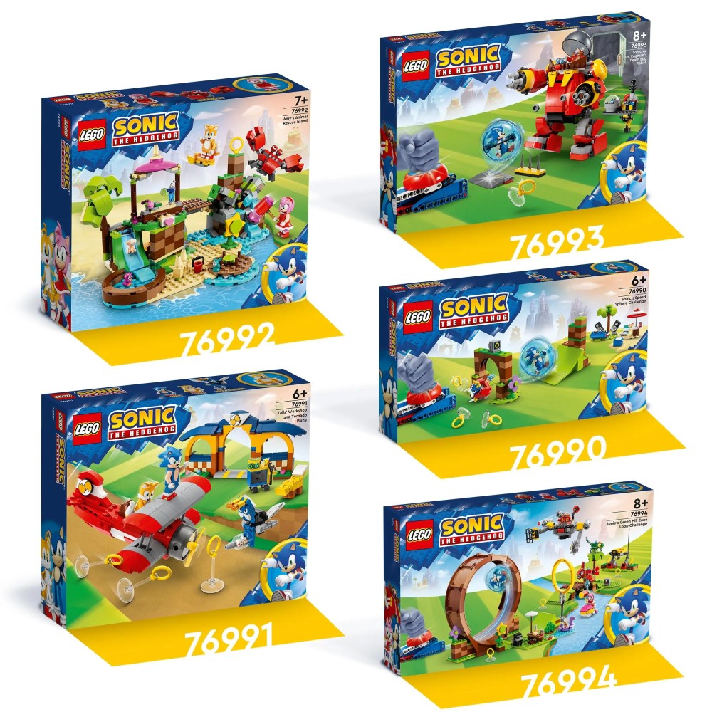 LEGO Sonic the Hedgehog Tails\' Workshop and Tornado Plane\r\n76991
