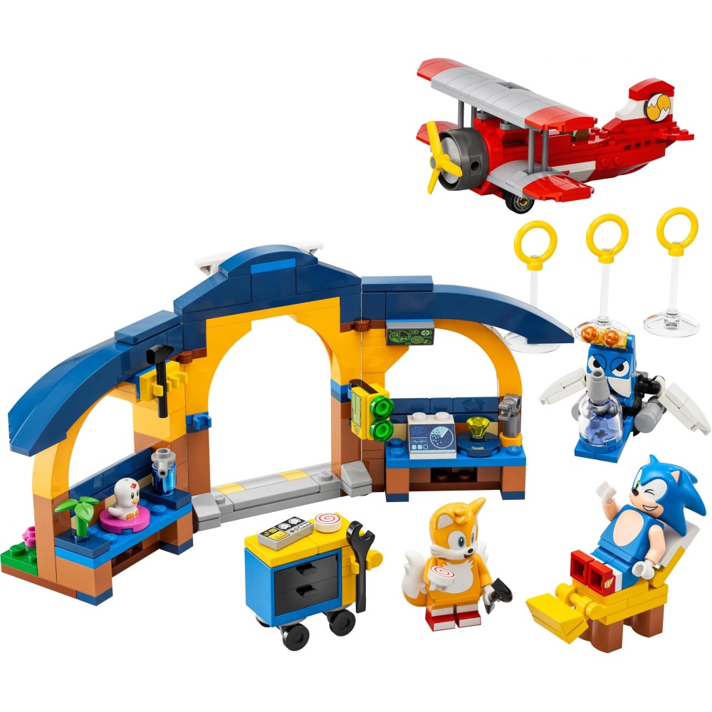 LEGO Sonic the Hedgehog Tails\' Workshop and Tornado Plane\r\n76991