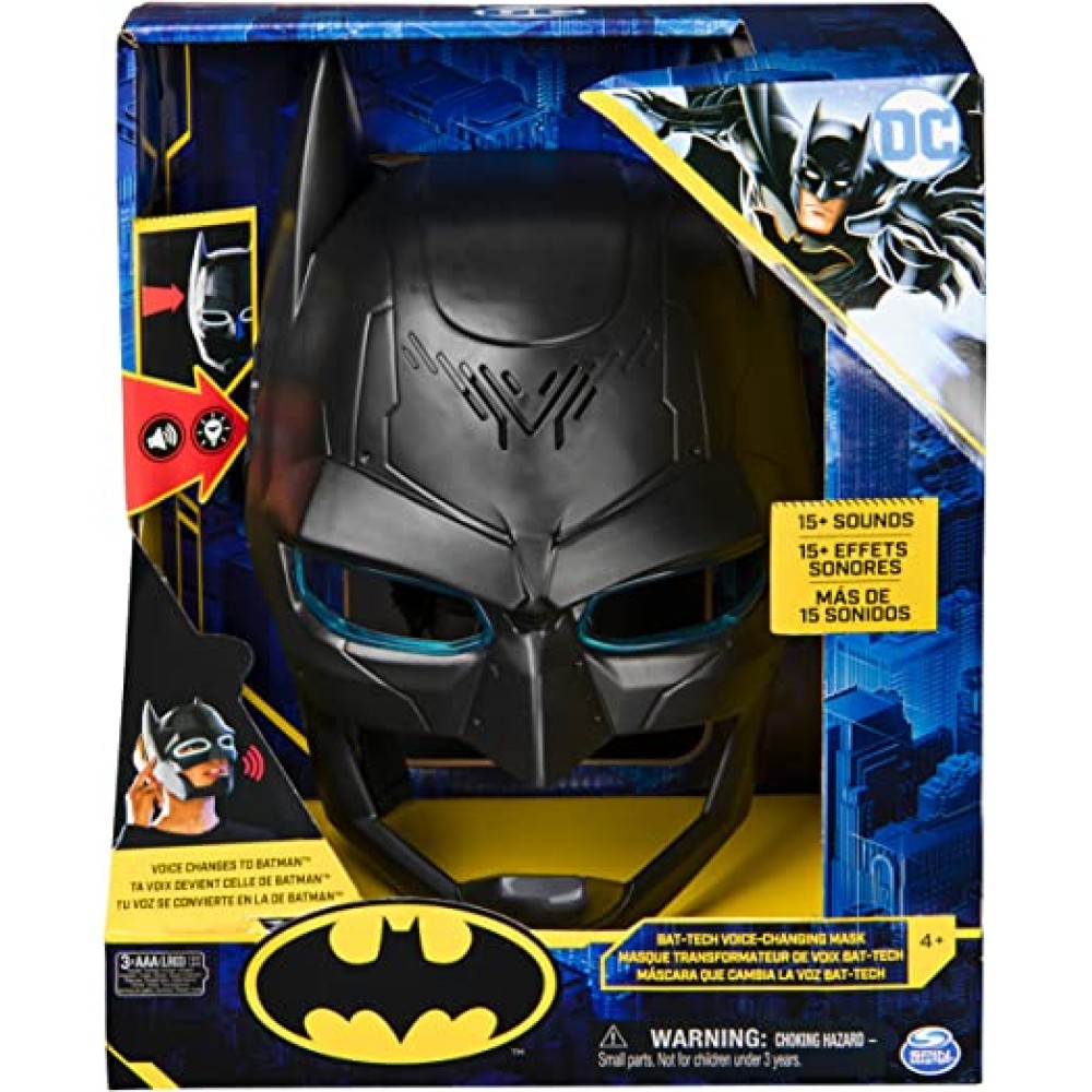 Batman DC Bat-Tech Voice-Changing Mask with Over 15 Sounds