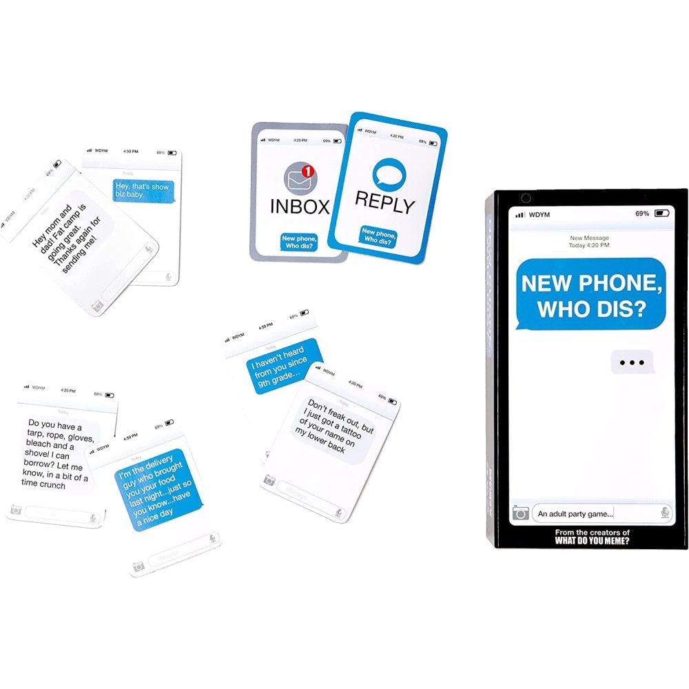 WHAT DO YOU MEME? New Phone, Who Dis? - Adult Party Game