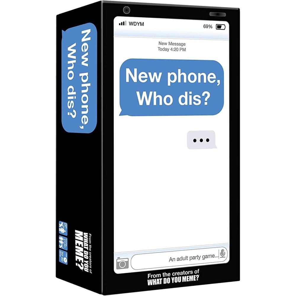 WHAT DO YOU MEME? New Phone, Who Dis? - Adult Party Game