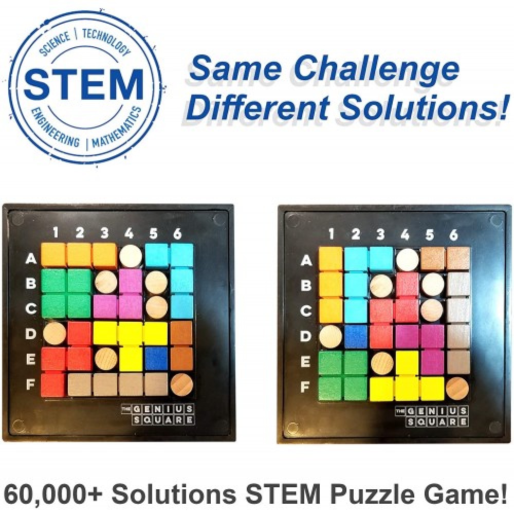 The Genius Square - Exciting STEM Puzzle Game
