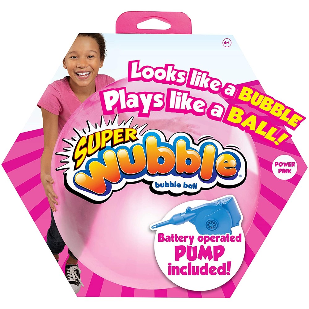 Wubble Super with Pump, Pink