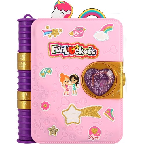 FunLockets Secret Journal NEW Glitter Edition