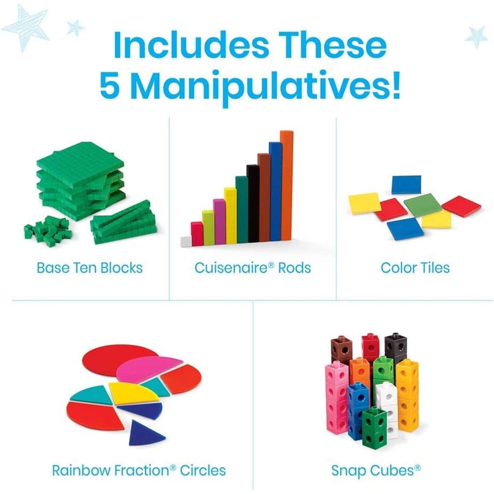 Learning Resources 93539 Take Home Maths Manipulatives Kit for Ages 8-10
