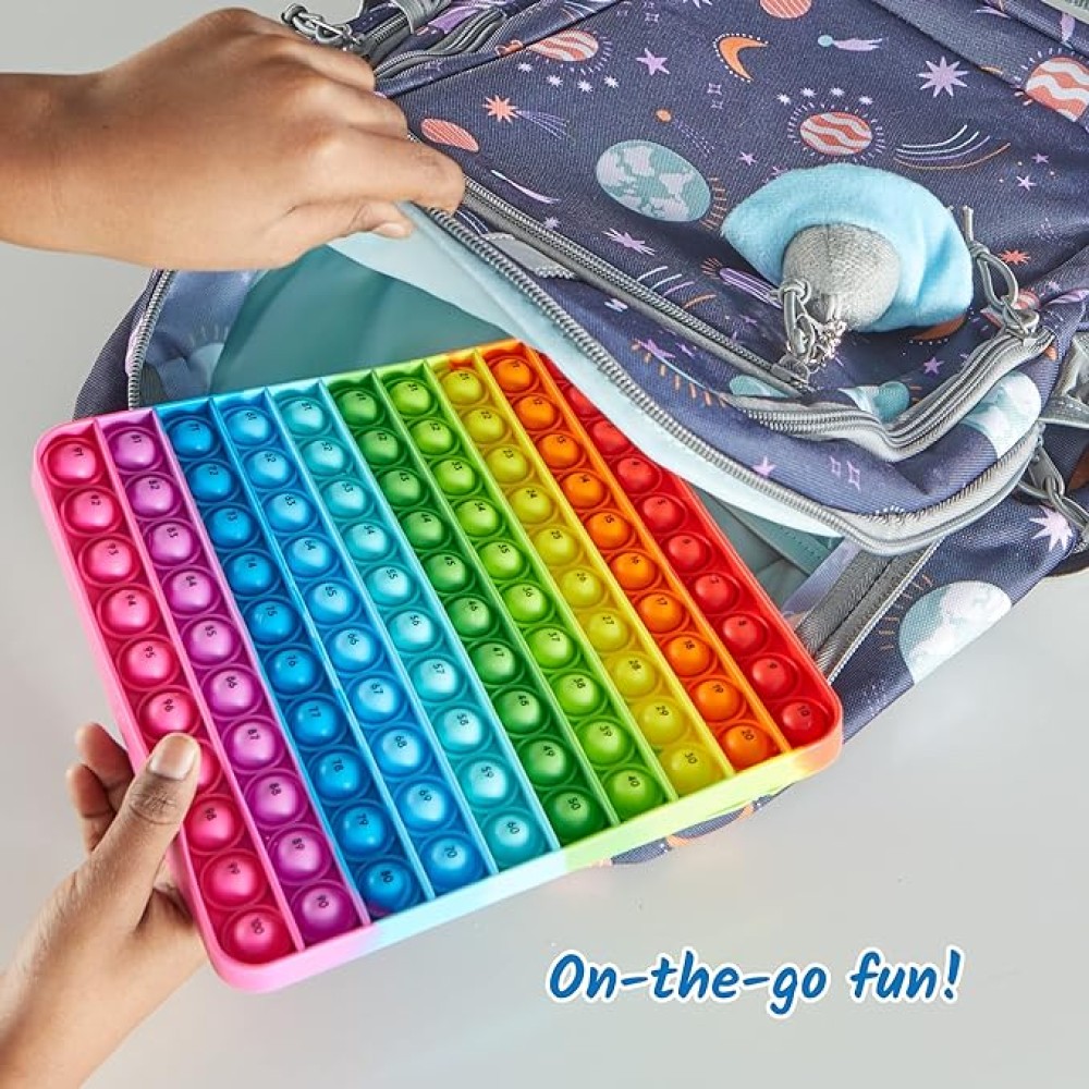 HUNDRED BOARD SENSORY BUBBLE POPPER
