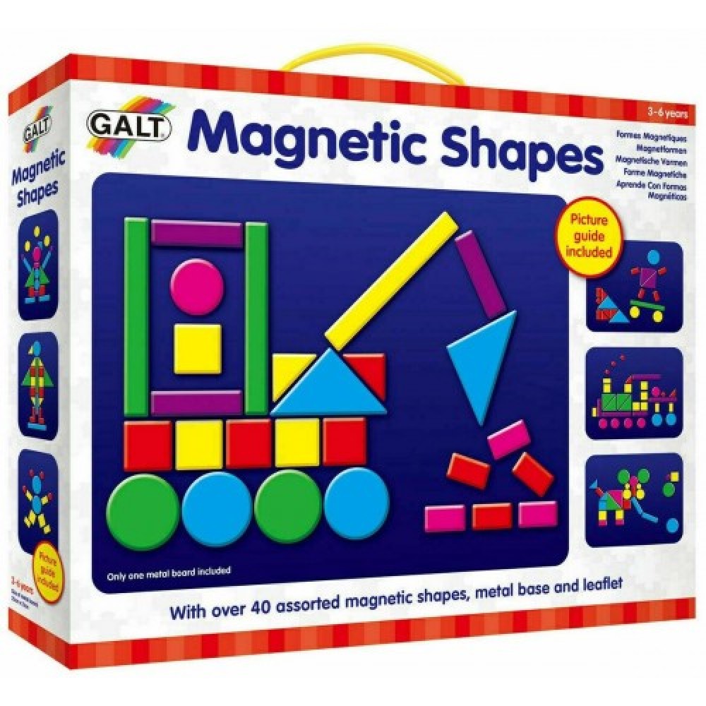 Galt Toys - Kids Child Play and Learn MAGNETIC SHAPES -