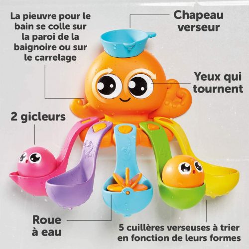 Toomies 7 in 1 Bath Activity Octopus