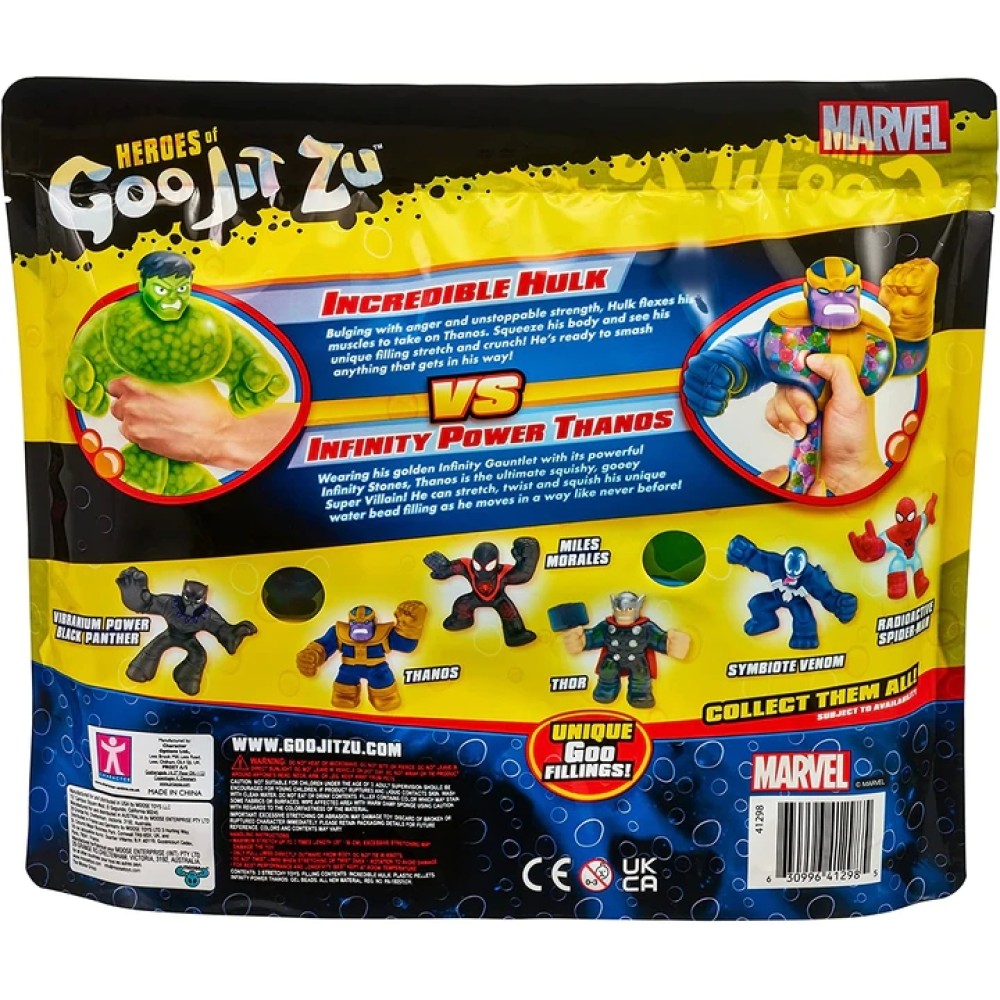Heroes of Goo Jit Zu -  Marvel Versus Pack - THANOS VS HULK
