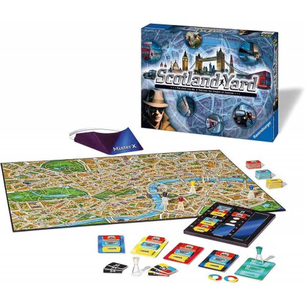 Scotland Yard Family Strategy Board Game