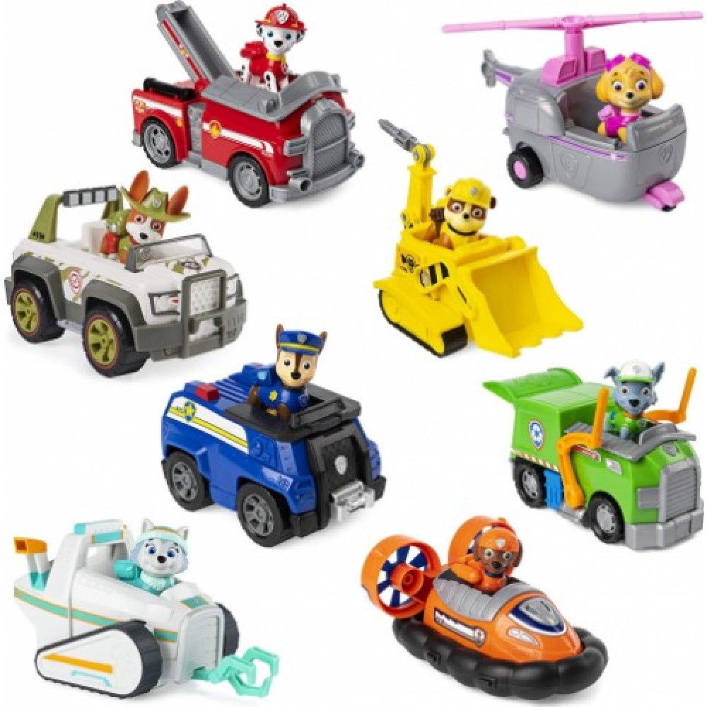 PAW Patrol - Vehicle with Collectible Figure, for Kids Aged 3 Years and Over