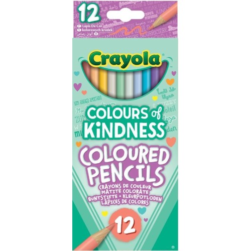 12 Colours of Kindness Pencils - Crayola
