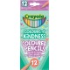 12 Colours of Kindness Pencils - Crayola