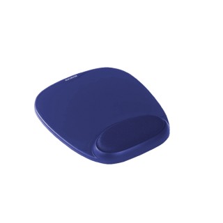 Kensington Duo Gel Wave Mouse Pad Wrist Rest Blue