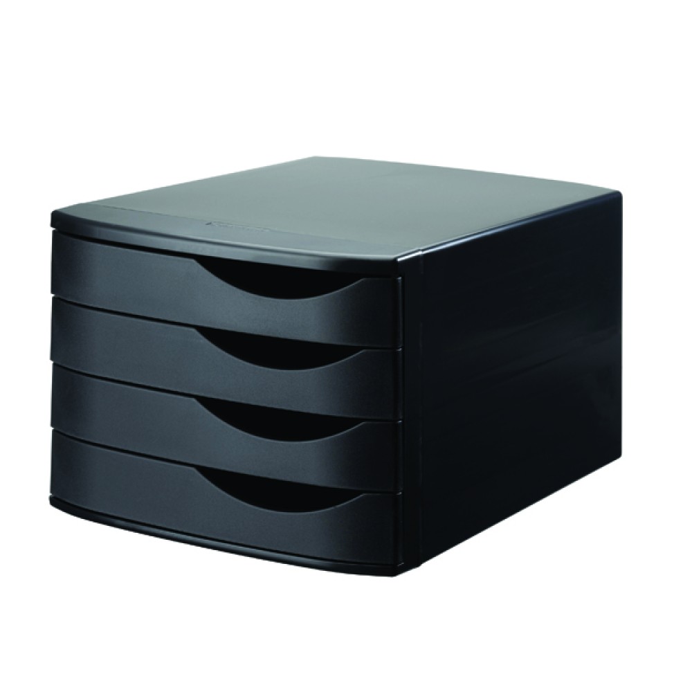 Jalema 4 Drawer Desktop Set Black 2686374299