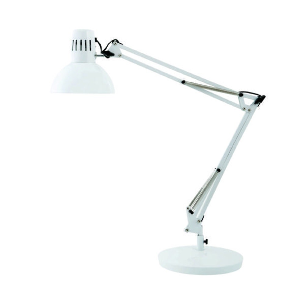 Alba White Architect Desk Lamp ARCHI BC