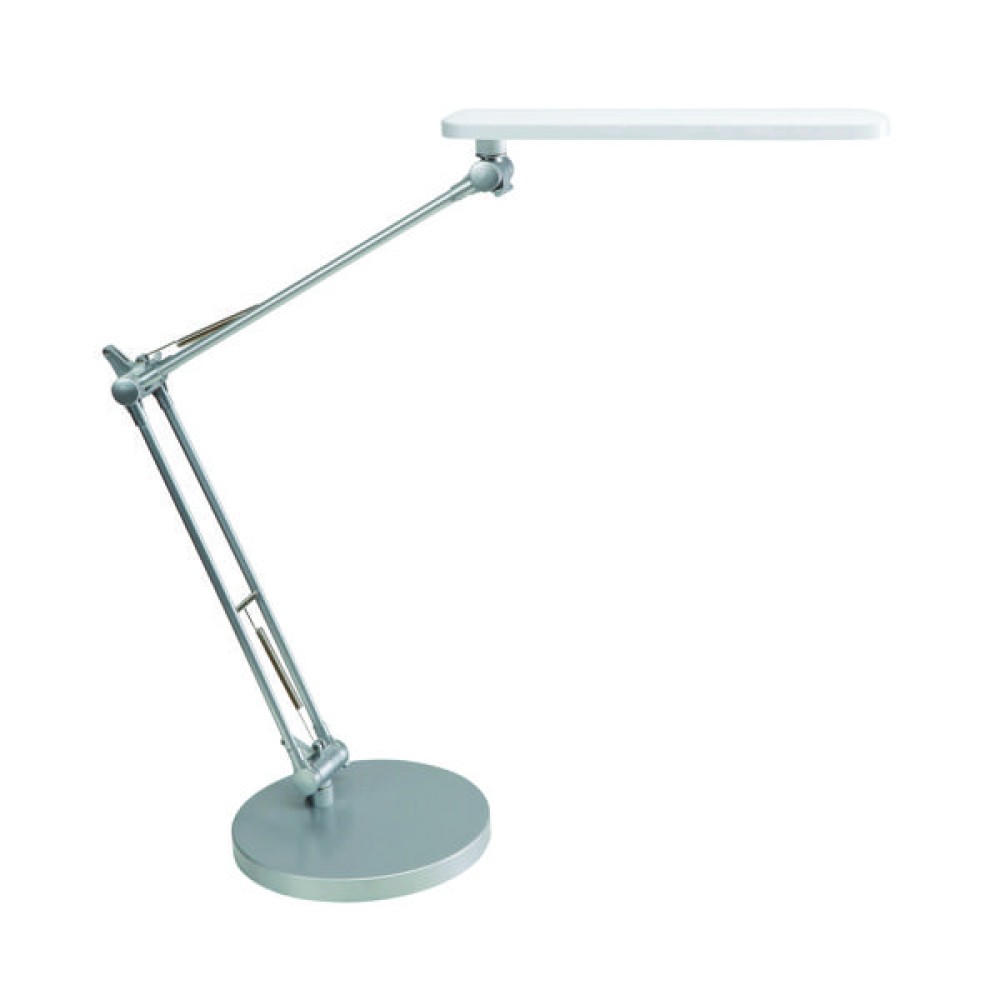 Alba Trek White LED Desk Lamp LEDTREK