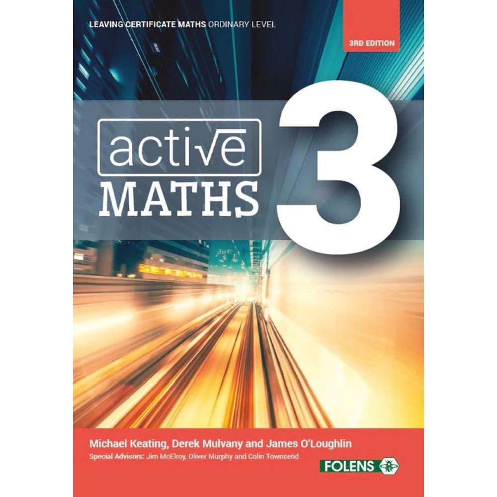 Active Maths 3 - Textbook and Solutions Book Set- New / 3rd Edition (2023)