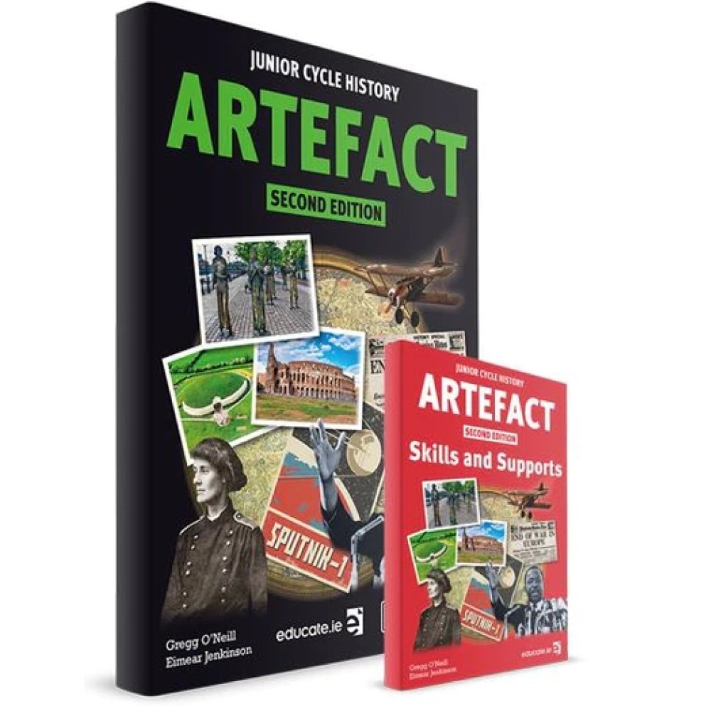 Artefact - Junior Cycle History - 2nd / New Edition (2022) Textbook and Skills Book - Set