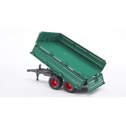 Bruder Tandemaxle Tipping Trailer with Removable Top 02010