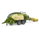 Bruder Krone BiG Pack 1290HDP VC with 2 block hay bales