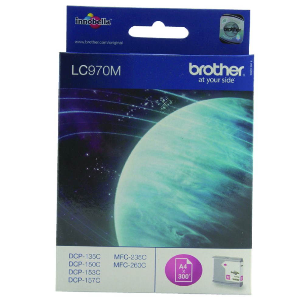 Brother LC-970M Magenta Inkjet Cartridge