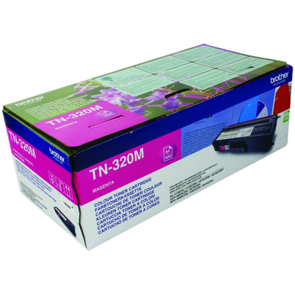 Brother Magenta Laser Toner Cartridge TN320M