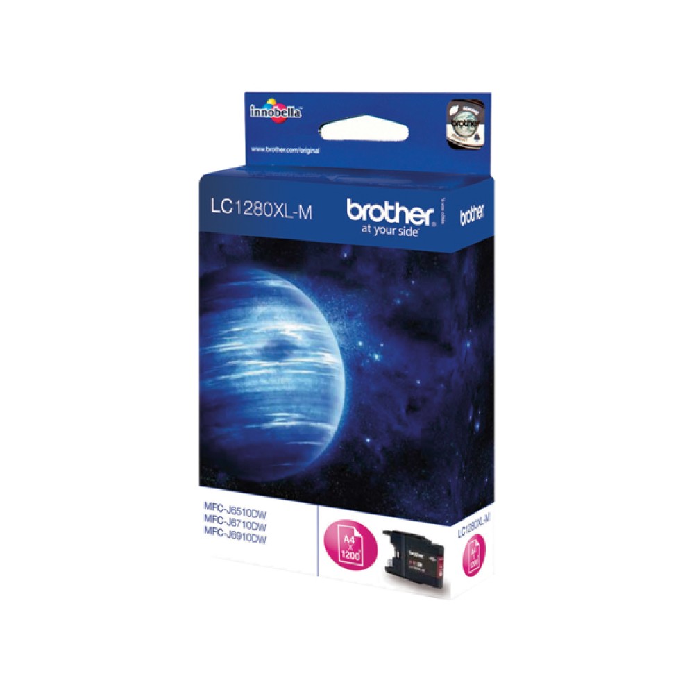 Brother Magenta LC1280XLM High Yield Ink Cartridge