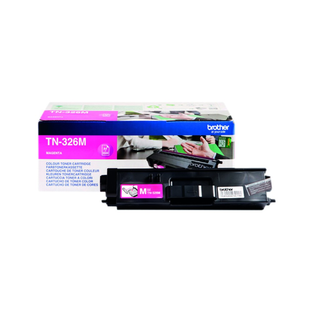 Brother Magenta TN-326M High Yield Laser Toner Cartridge