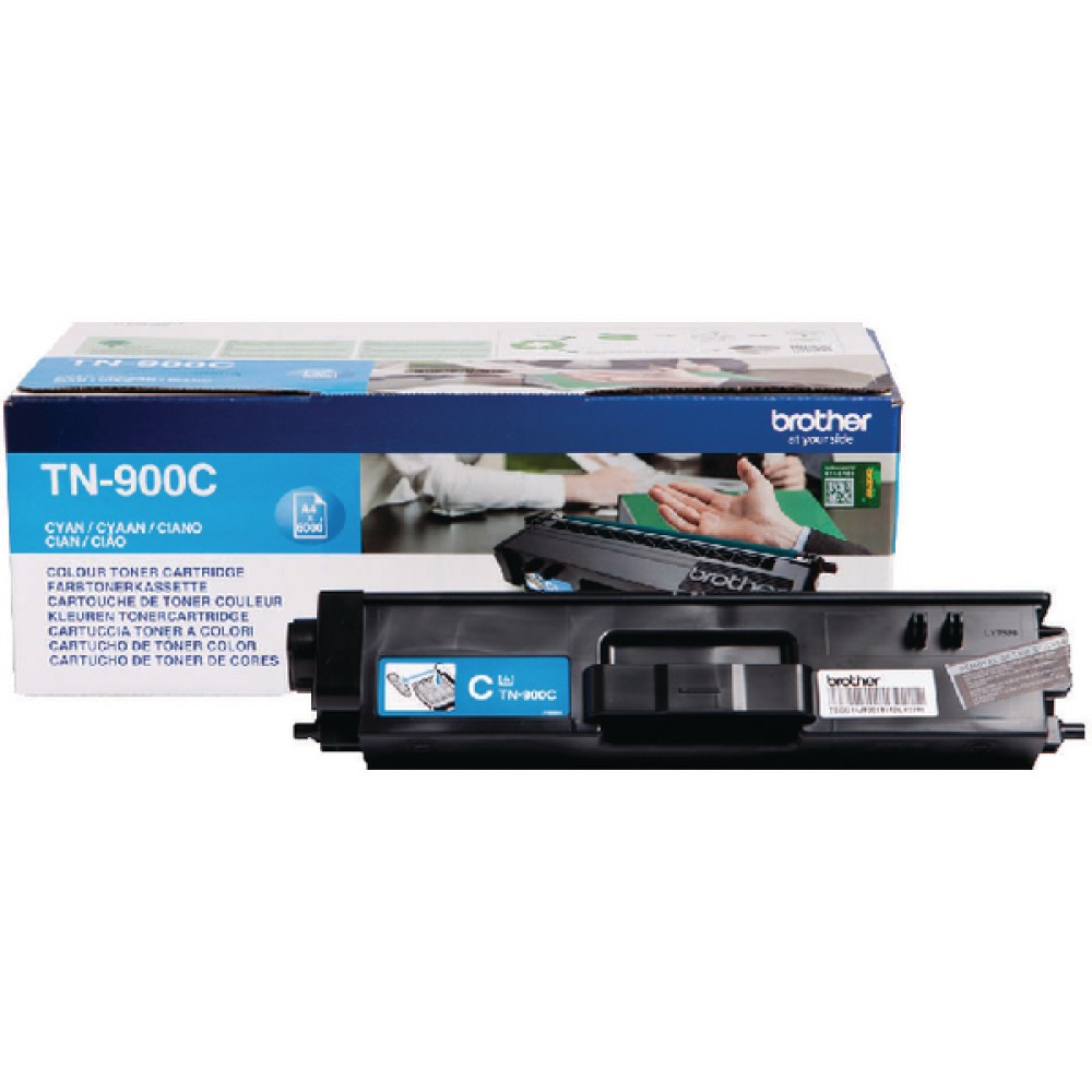 Brother TN-900 Cyan Super High Yield Laser Toner Cartridge TN900C