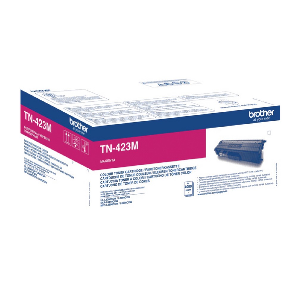 Brother TN423M High Yield Magenta Toner Cartridge TN423M