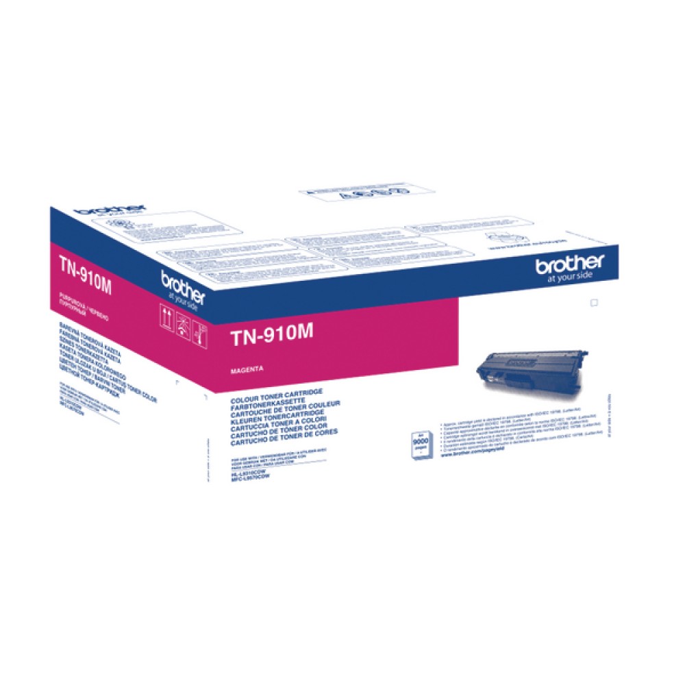 Brother TN910M Ultra High Yield Magenta Toner Cartridge TN910M