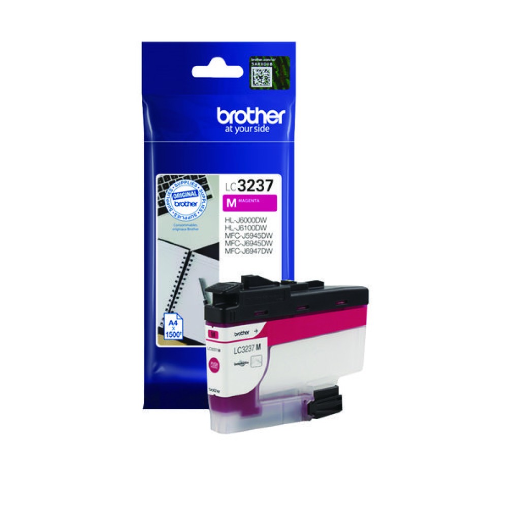 Brother LC-3237 Magenta Ink Cartridge LC3237M
