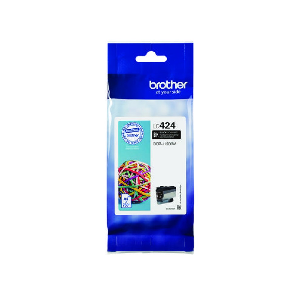 Brother Black Ink Cartridge LC424BK