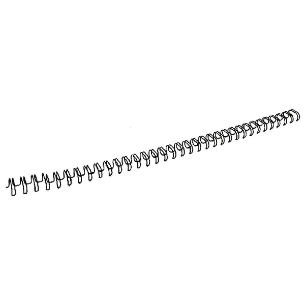 Fellowes 8mm Black Wire Binding Element (100 Pack) 53261