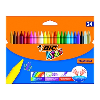 PLASTIDECOR TRIANGLE Crayons Bic Kids