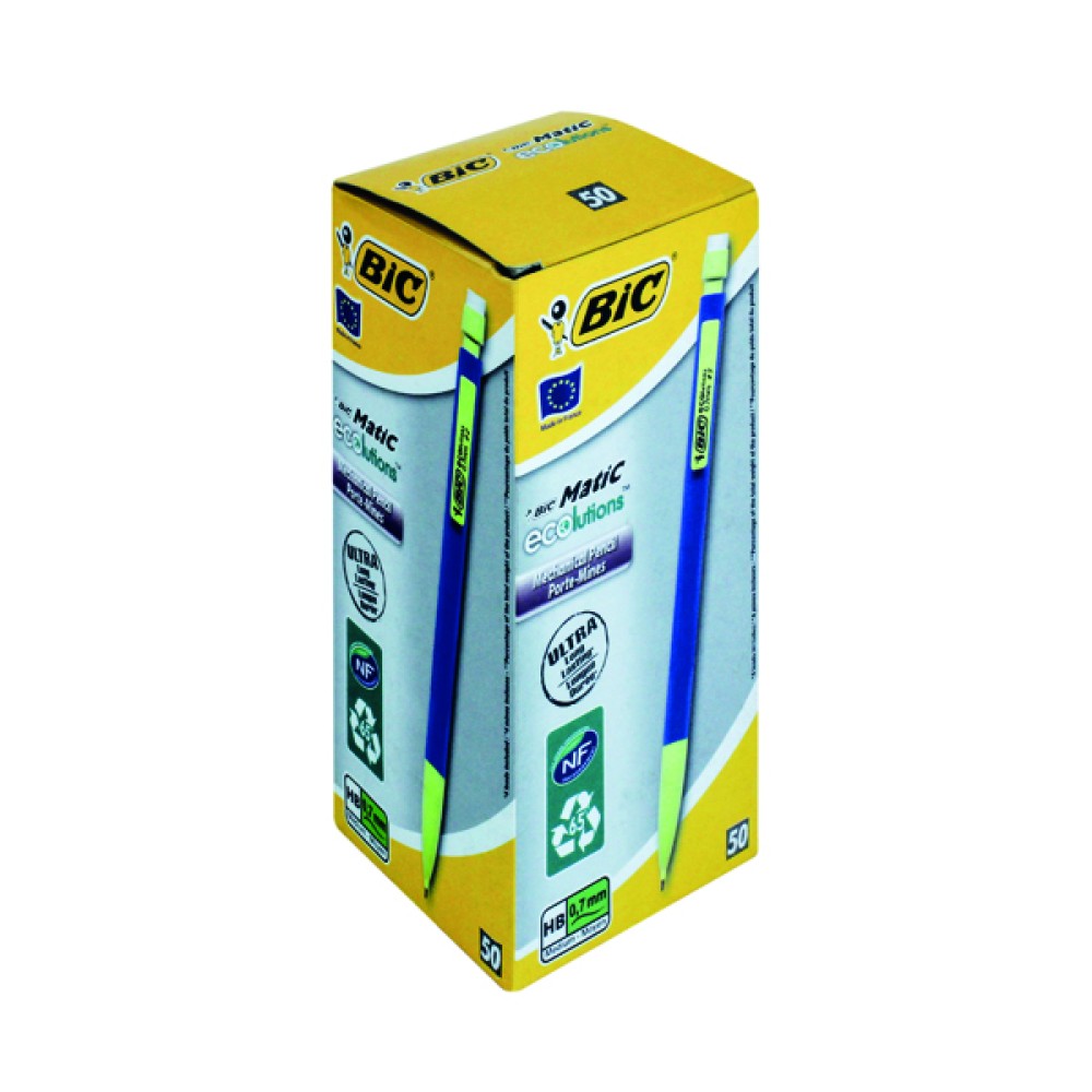 Bic Matic Ecolutions Mechanical Pencil (50 Pack) 887