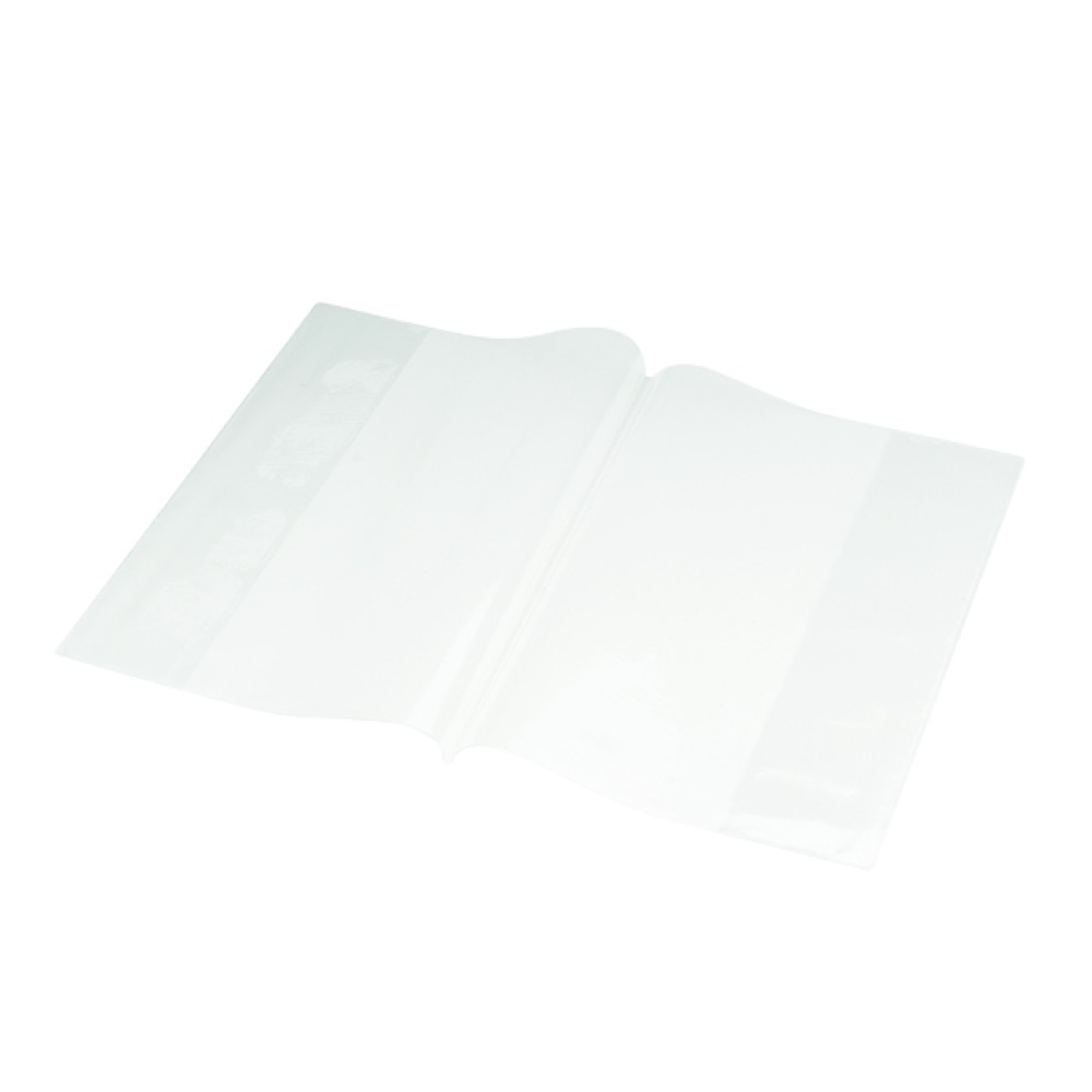 Bright Ideas PVC Book Cover Clear A4 250 Micron (10 Pack) BI9000