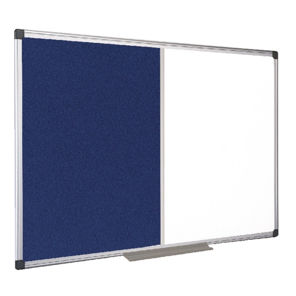 Bi-Office Drywipe and Felt Combination Board 1200x900mm XA0522170