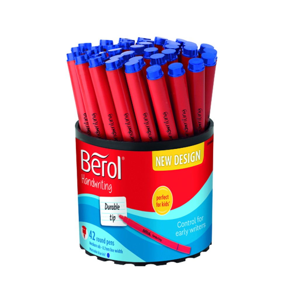 Berol Handwriting Pen Blue (42 Pack) 2066665