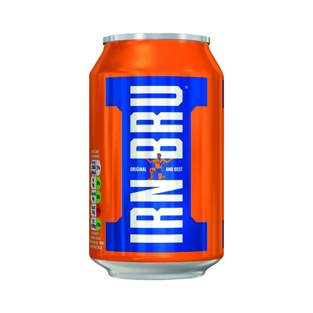 Irn Bru 330ml Cans (24 Pack) 982601