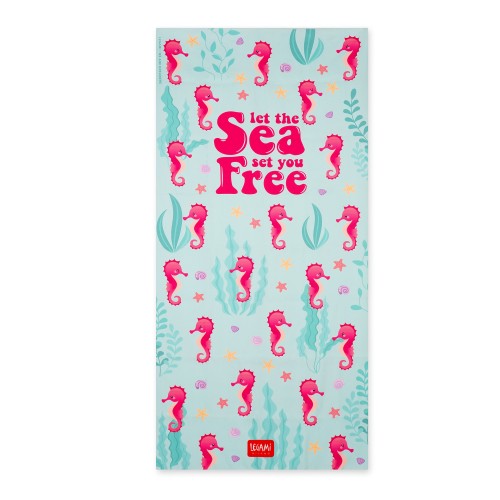  Legami Beach Towel - Seahorse