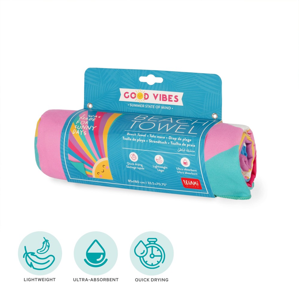Legami Beach Towel - Sun