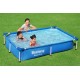 Bestway Steel Pro Above Ground, Splash Paddling Pool for Kids, Blue