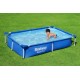 Bestway Steel Pro Above Ground, Splash Paddling Pool for Kids, Blue