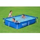 Bestway Steel Pro Above Ground, Splash Paddling Pool for Kids, Blue